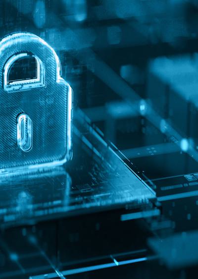 An icon of a digital lock.