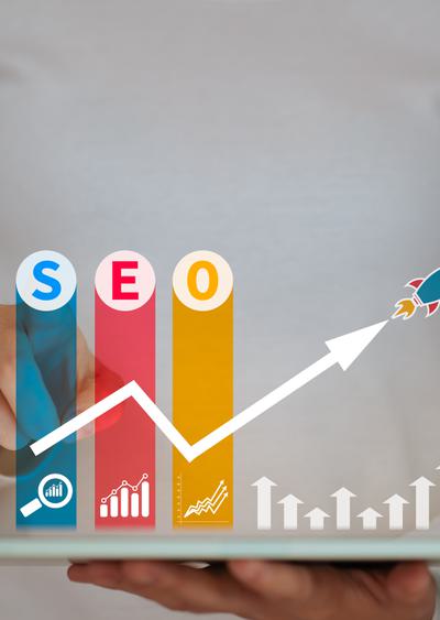 Optimizing your website to rank in search engines or SEO.